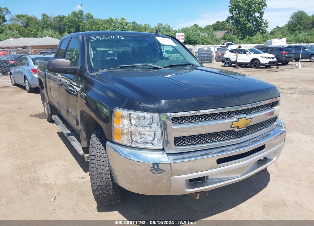 2012 CHEVROLET SILVERADO 1500 LT VIN: 1GCRKSEA9CZ207940