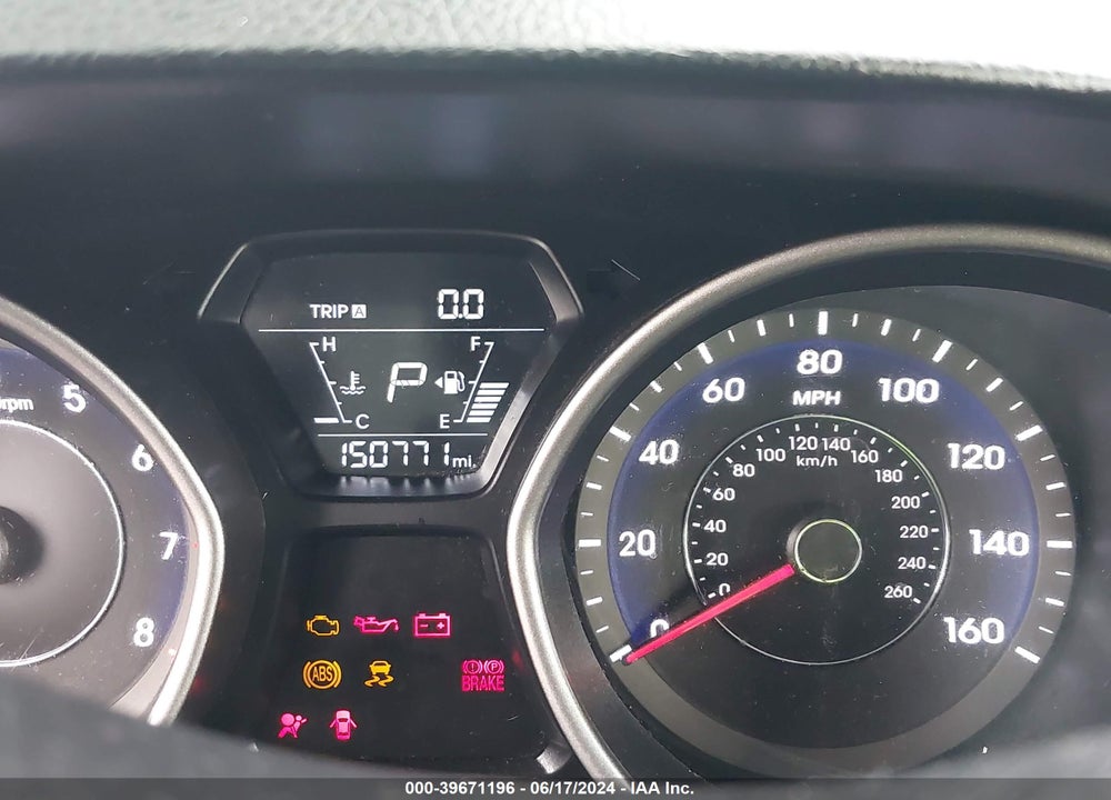 2015 HYUNDAI ELANTRA SE VIN: 5NPDH4AE2FH567740