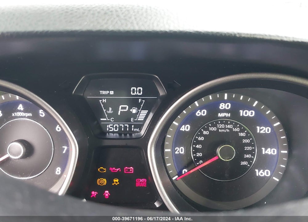 2015 HYUNDAI ELANTRA SE VIN: 5NPDH4AE2FH567740