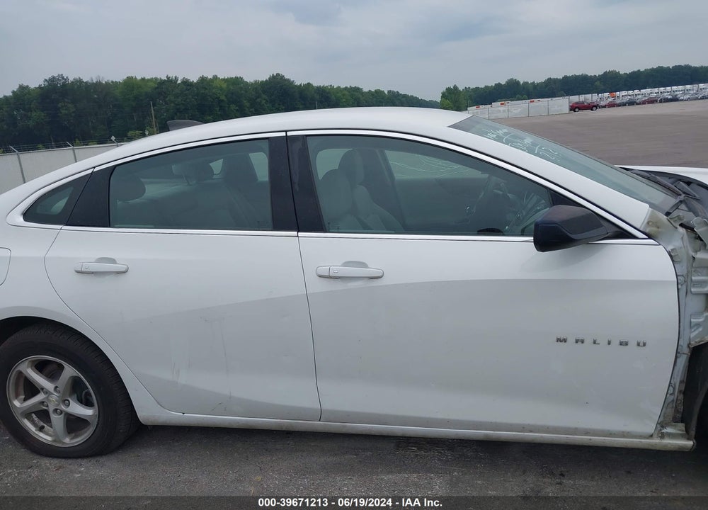 2016 CHEVROLET MALIBU LS VIN: 1G1ZB5ST2GF228975