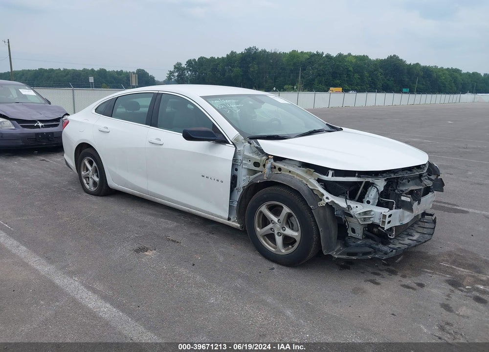 2016 CHEVROLET MALIBU LS VIN: 1G1ZB5ST2GF228975