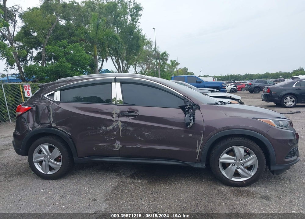 2019 HONDA HR-V EX-L VIN: 3CZRU5H74KM717800