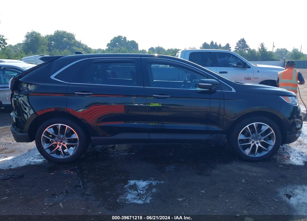 2017 FORD EDGE TITANIUM VIN: 2FMPK4K84HBB51108