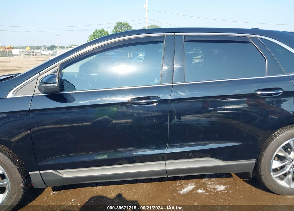 2017 FORD EDGE TITANIUM VIN: 2FMPK4K84HBB51108