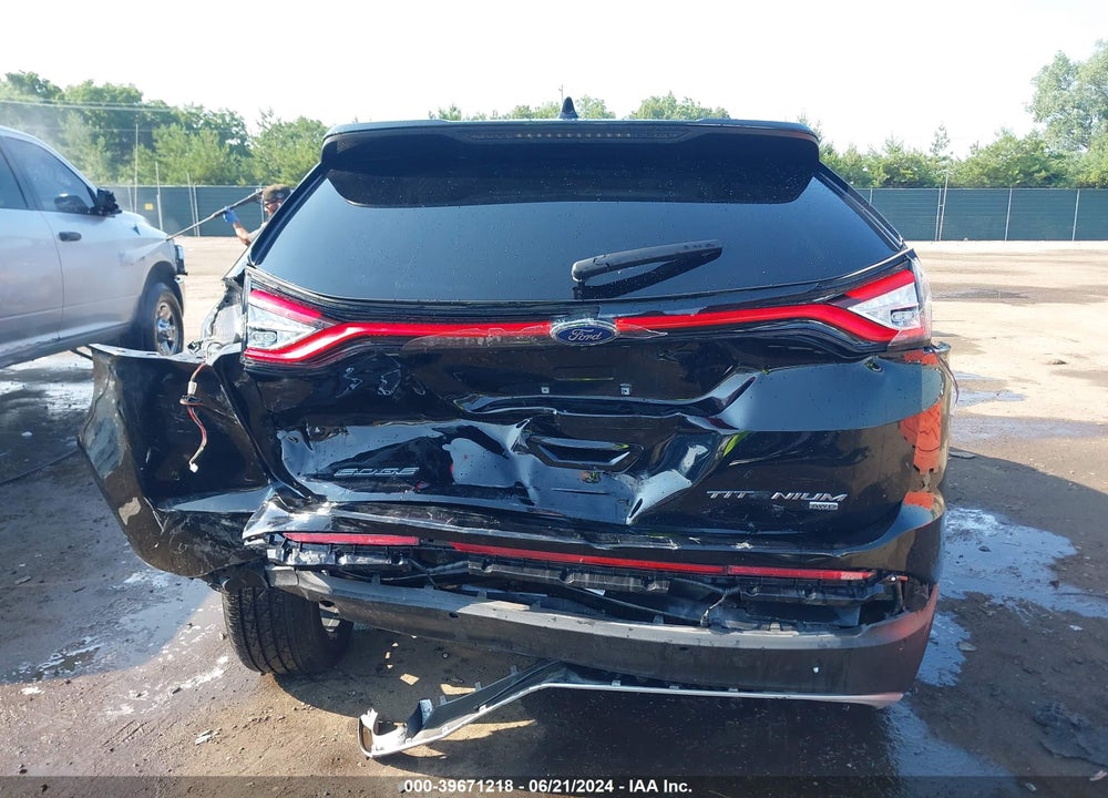 2017 FORD EDGE TITANIUM VIN: 2FMPK4K84HBB51108