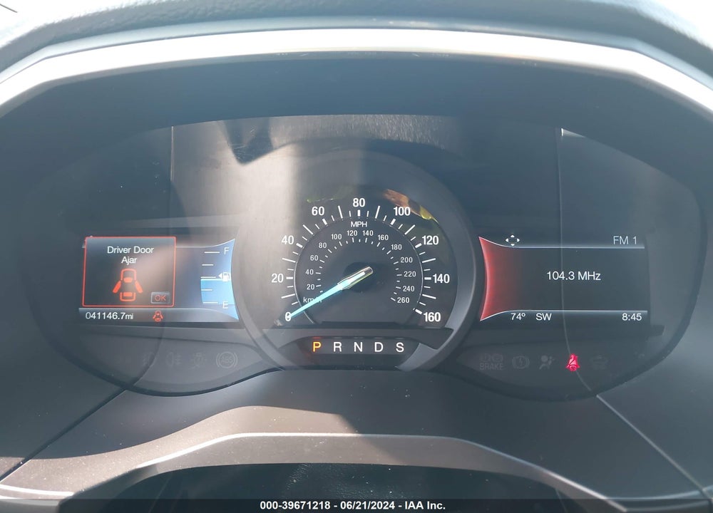 2017 FORD EDGE TITANIUM VIN: 2FMPK4K84HBB51108