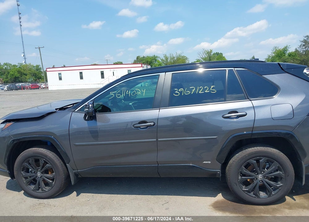 2023 TOYOTA RAV4 XSE HYBRID VIN: 4T3E6RFV7PU135719