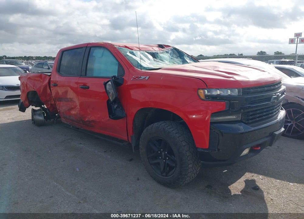 2020 CHEVROLET SILVERADO 1500 4WD SHORT BED LT TRAIL BOSS VIN: 3GCPYFEDXLG259102