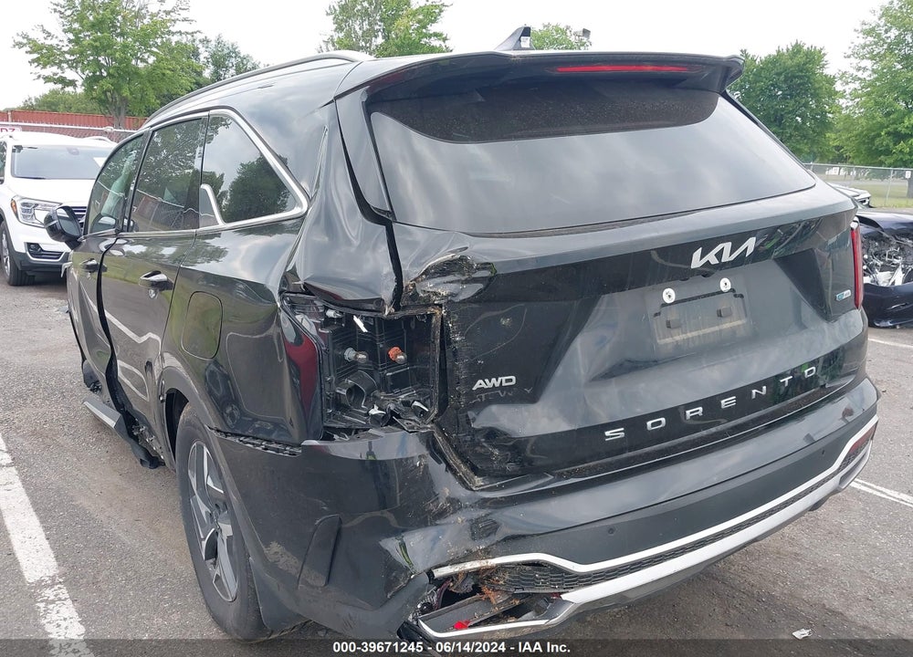 2022 KIA SORENTO HYBRID S VIN: KNDRGDLG5N5124603