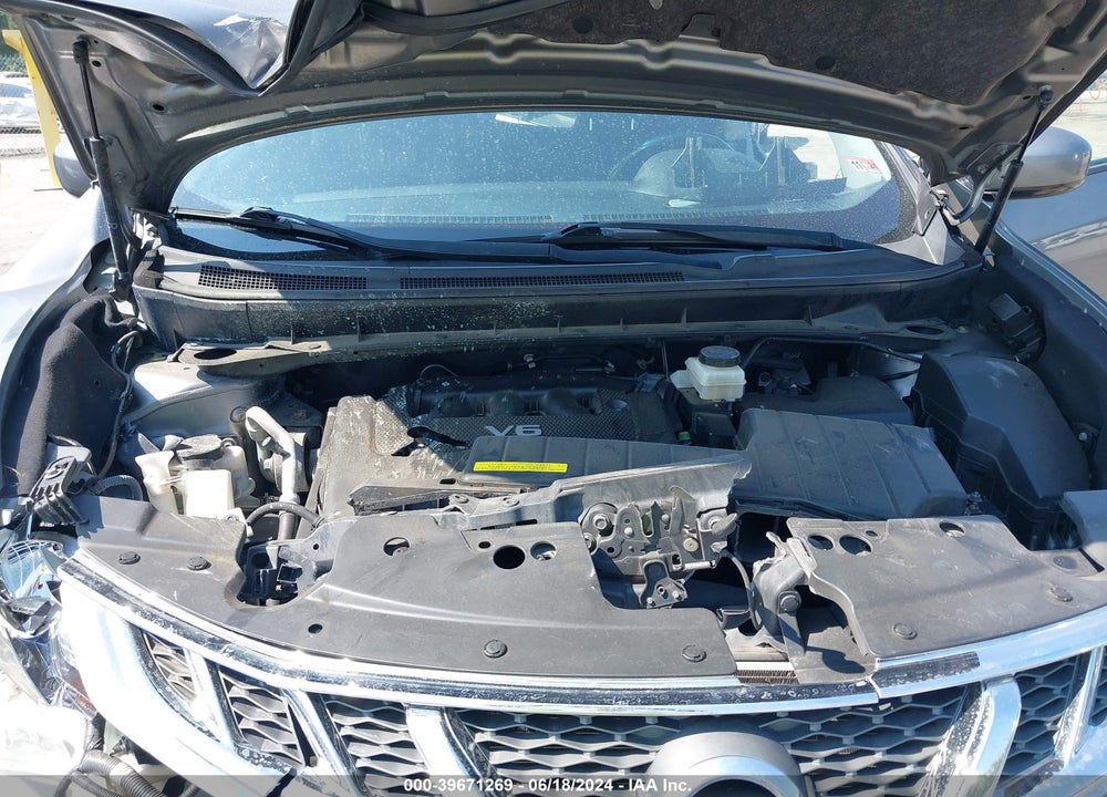 2014 NISSAN MURANO SL VIN: JN8AZ1MW5EW516944