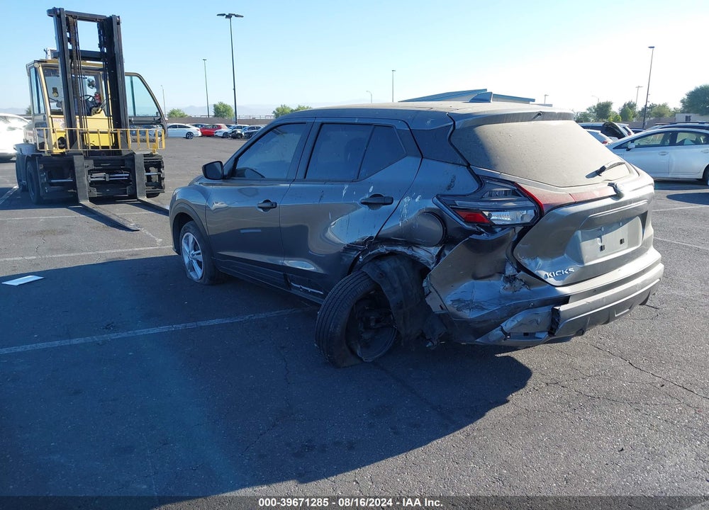 2023 NISSAN KICKS S XTRONIC CVT VIN: 3N1CP5BV2PL561413