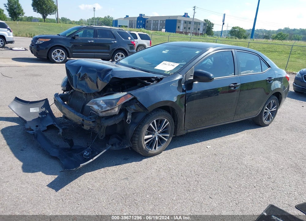 2016 TOYOTA COROLLA LE PLUS VIN: 5YFBURHE2GP547983