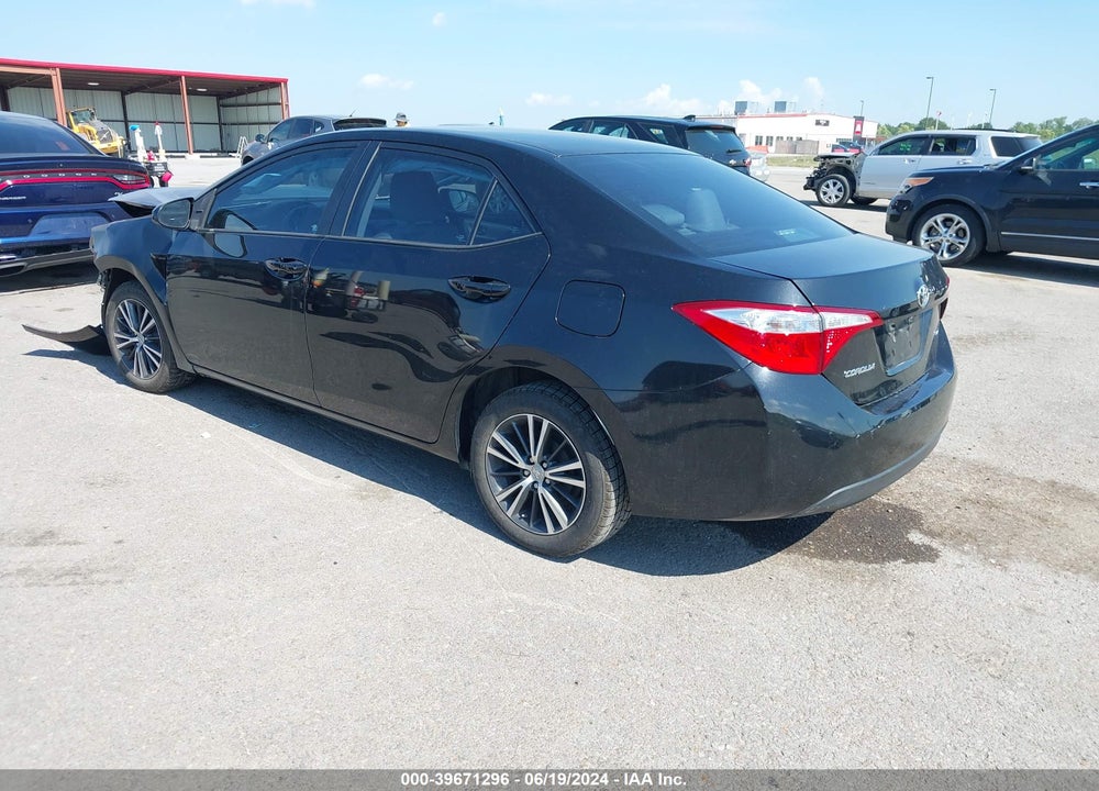 2016 TOYOTA COROLLA LE PLUS VIN: 5YFBURHE2GP547983