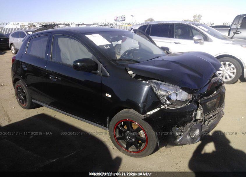 2017 MITSUBISHI MIRAGE ES VIN: ML32A3HJ3HH001745
