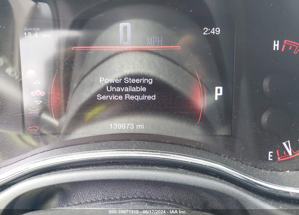 2016 DODGE DURANGO LIMITED VIN: 1C4RDJDG6GC353604