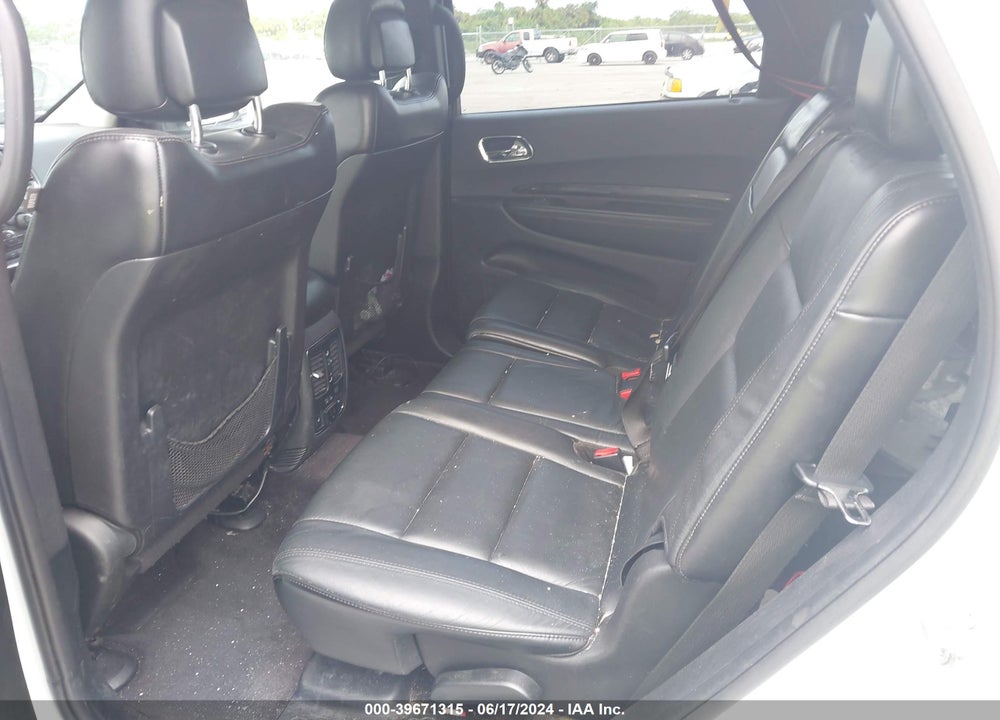 2016 DODGE DURANGO LIMITED VIN: 1C4RDJDG6GC353604