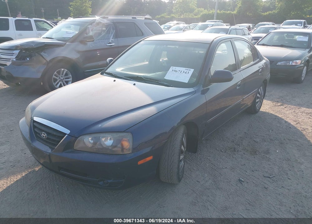 2006 HYUNDAI ELANTRA GLS/LIMITED VIN: KMHDN46D46U287893