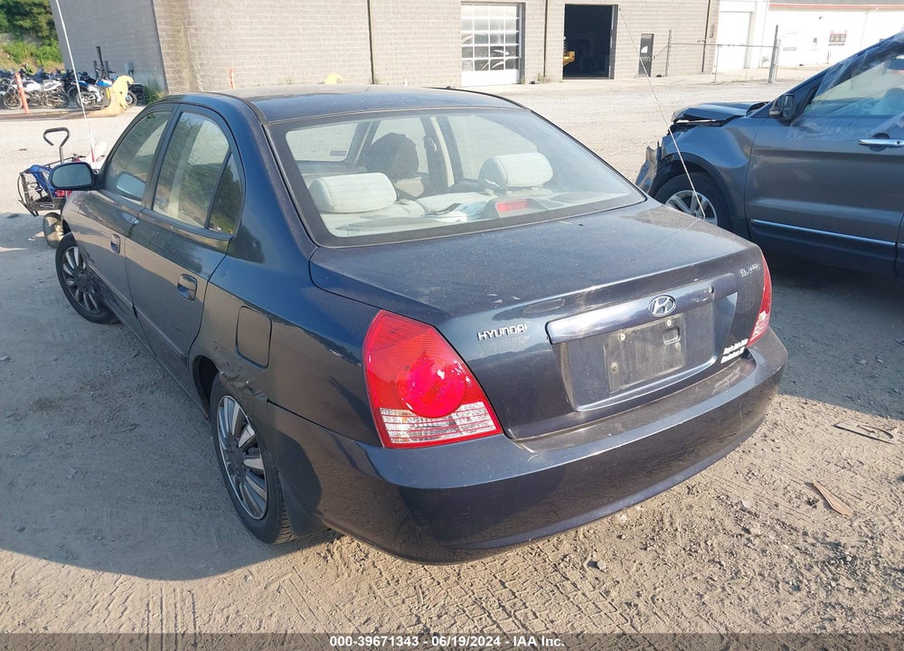 2006 HYUNDAI ELANTRA GLS/LIMITED VIN: KMHDN46D46U287893