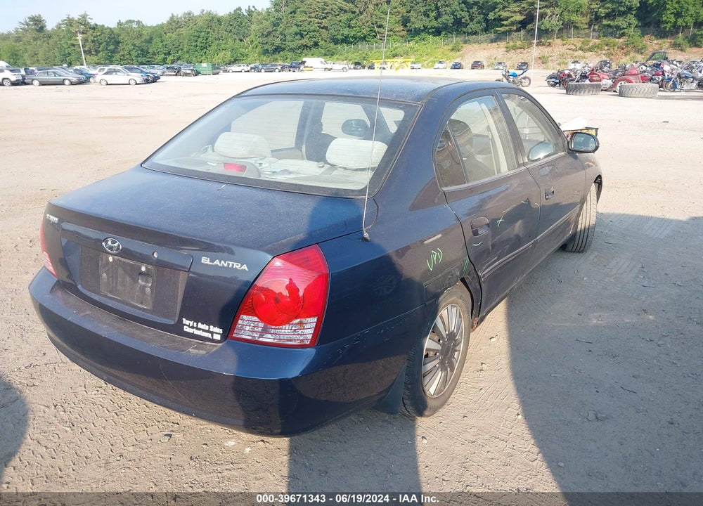 2006 HYUNDAI ELANTRA GLS/LIMITED VIN: KMHDN46D46U287893