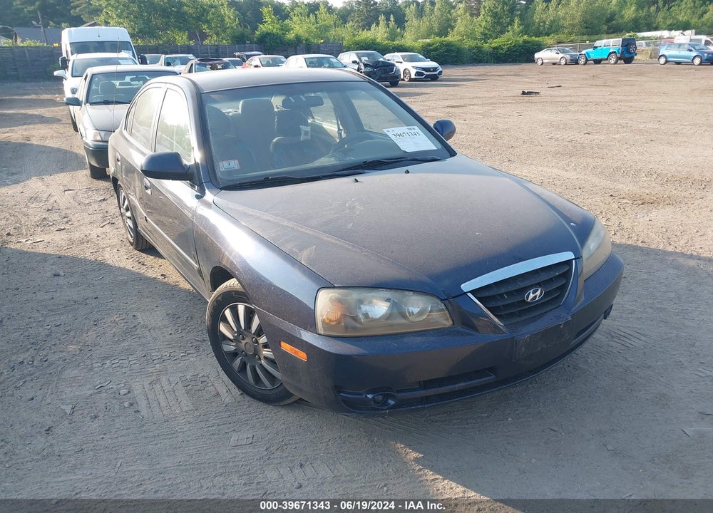 2006 HYUNDAI ELANTRA GLS/LIMITED VIN: KMHDN46D46U287893