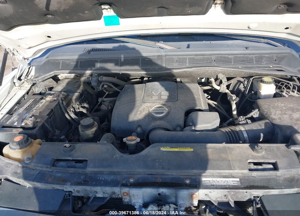2011 NISSAN TITAN SV VIN: 1N6BA0ED6BN307242