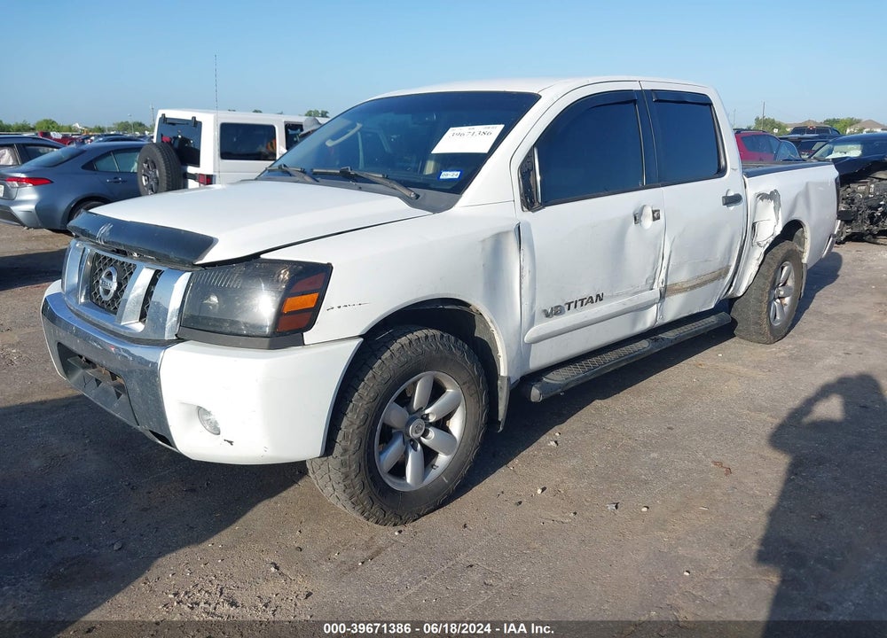 2011 NISSAN TITAN SV VIN: 1N6BA0ED6BN307242