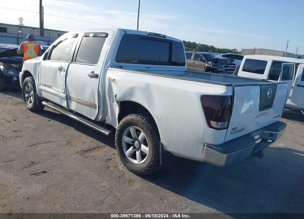 2011 NISSAN TITAN SV VIN: 1N6BA0ED6BN307242