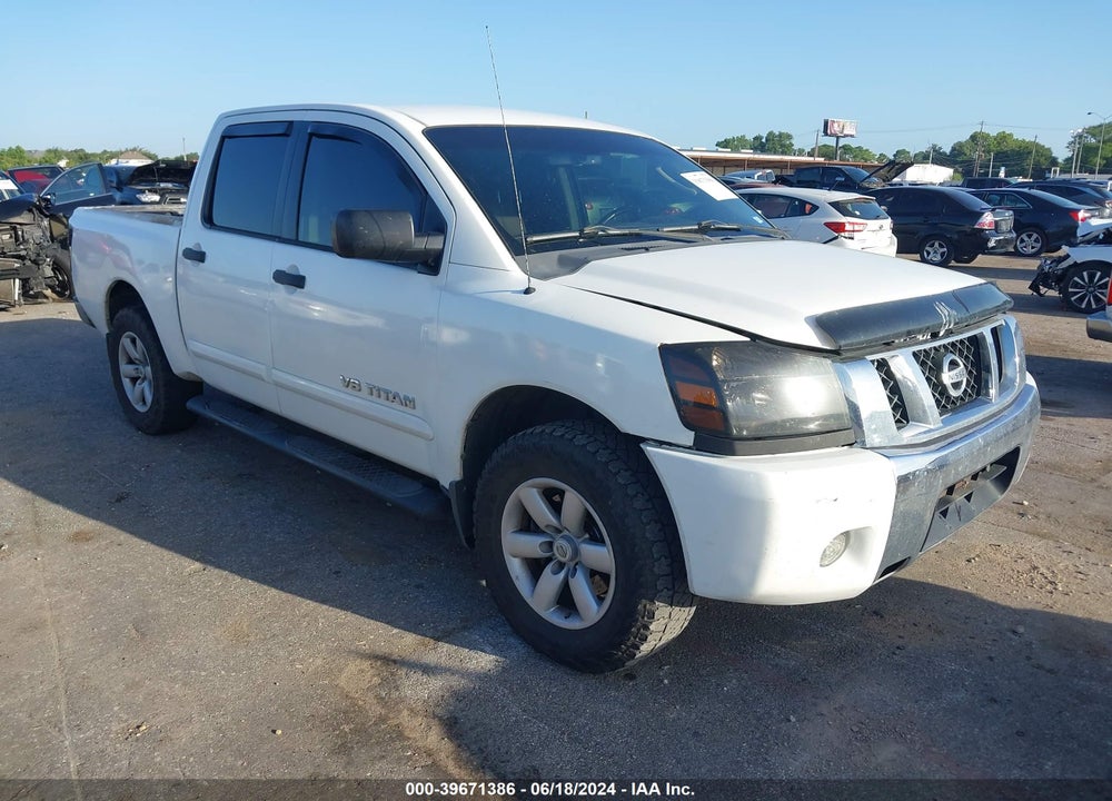 2011 NISSAN TITAN SV VIN: 1N6BA0ED6BN307242