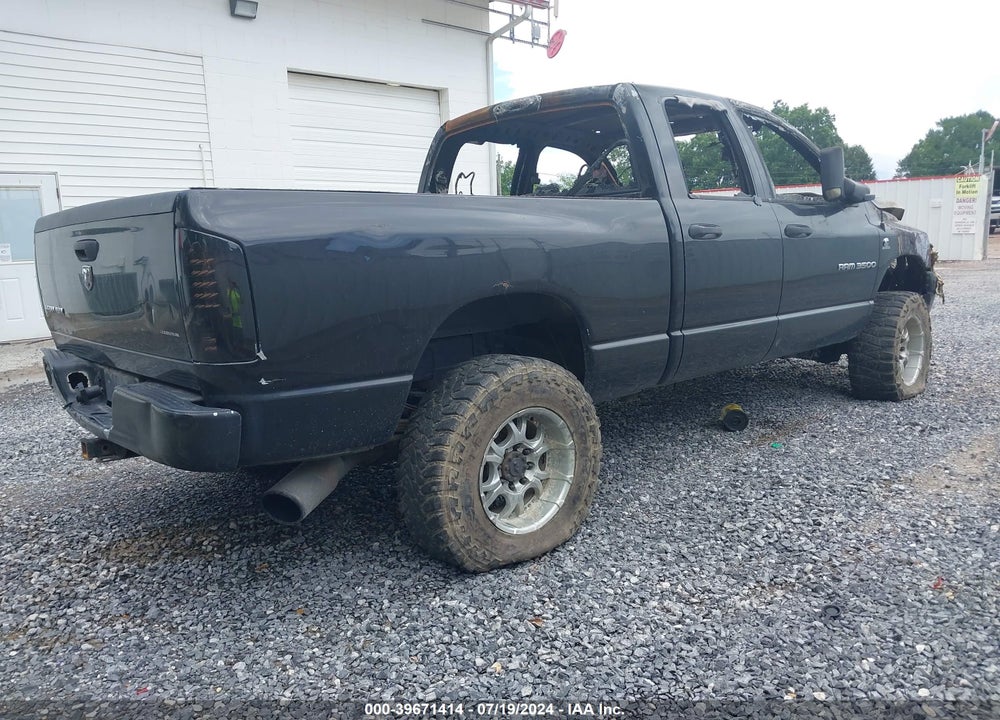 2006 DODGE RAM 3500 SLT/TRX4 OFF ROAD/SPORT VIN: 3D7LX38C96G279306