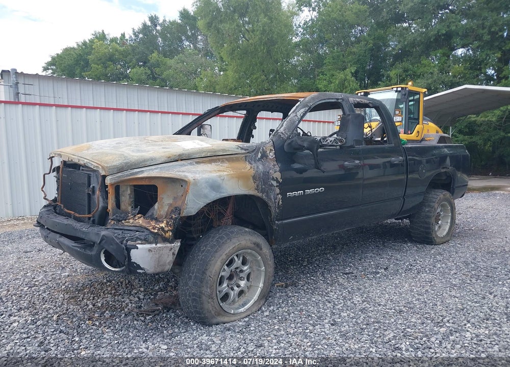 2006 DODGE RAM 3500 SLT/TRX4 OFF ROAD/SPORT VIN: 3D7LX38C96G279306