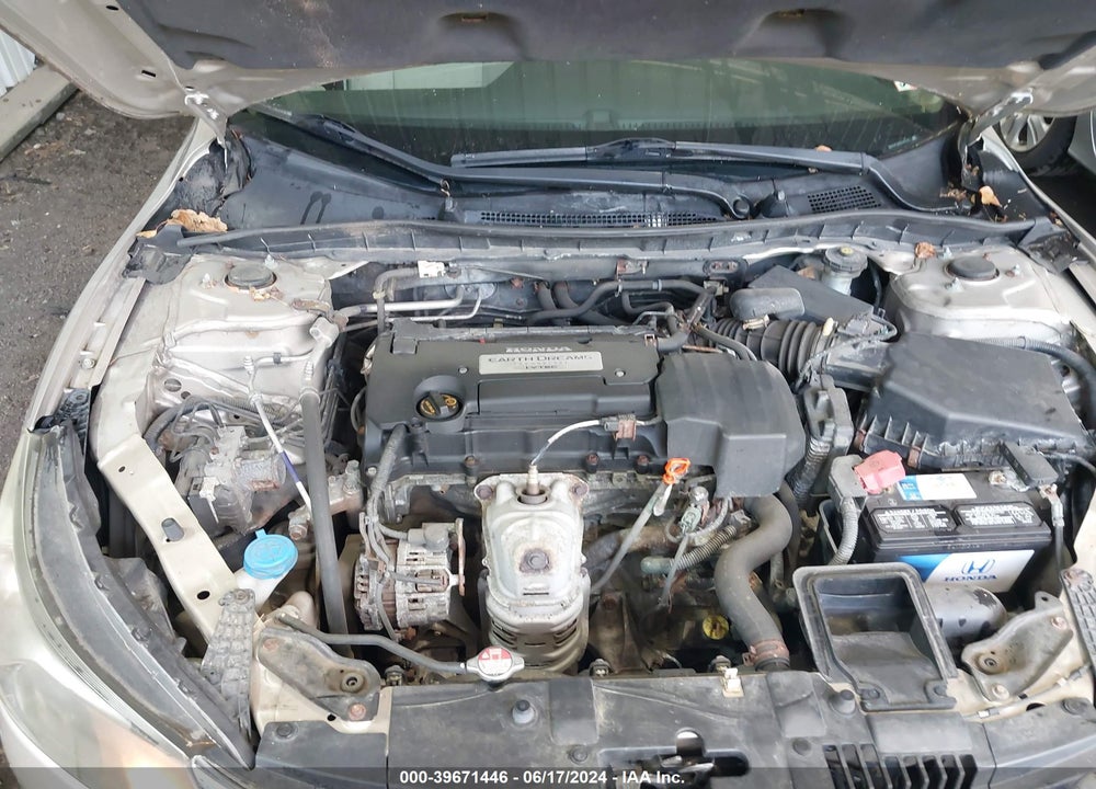 2013 HONDA ACCORD LX VIN: 1HGCR2F34DA025534
