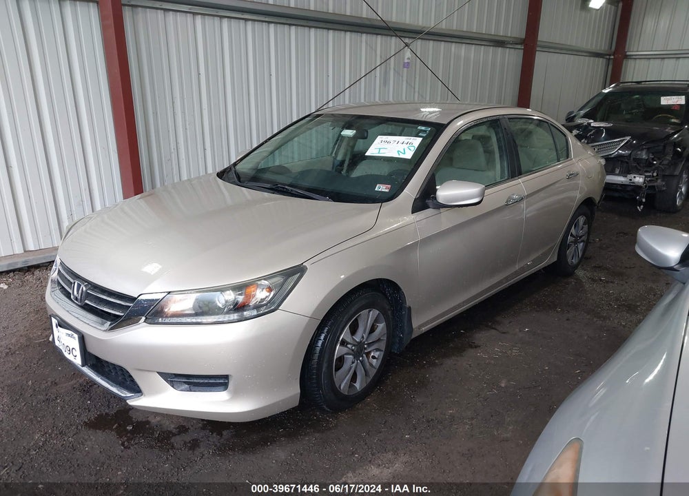 2013 HONDA ACCORD LX VIN: 1HGCR2F34DA025534