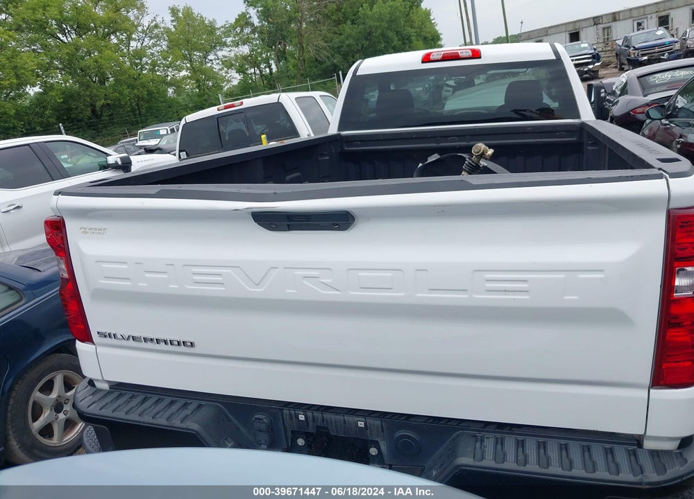2021 CHEVROLET SILVERADO 1500 4WD REGULAR CAB LONG BED WT VIN: 3GCNYAEK9MG305433