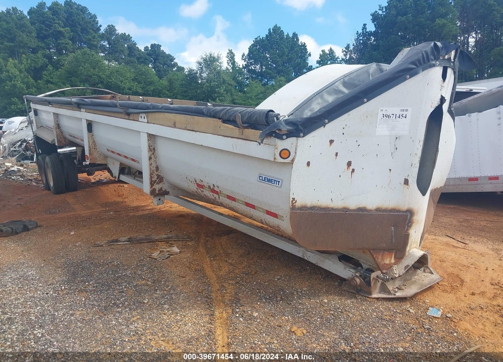 2005 CLEMENT IND TRAILER VIN: 5C2BB38B85M004499