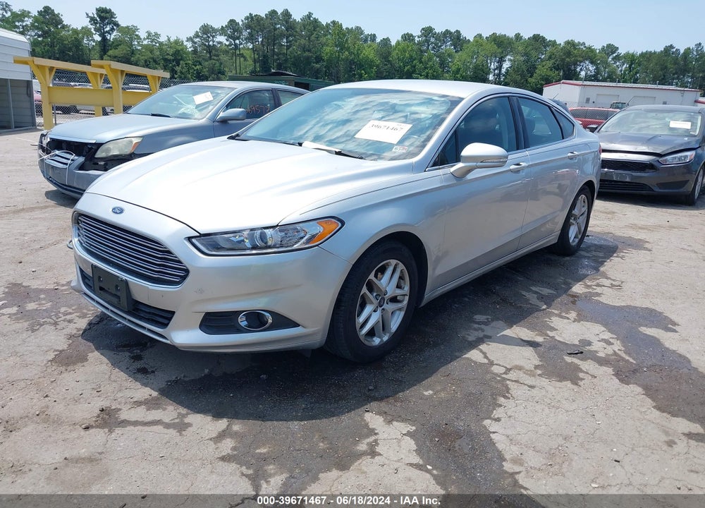 2014 FORD FUSION SE VIN: 3FA6P0HDXER166021