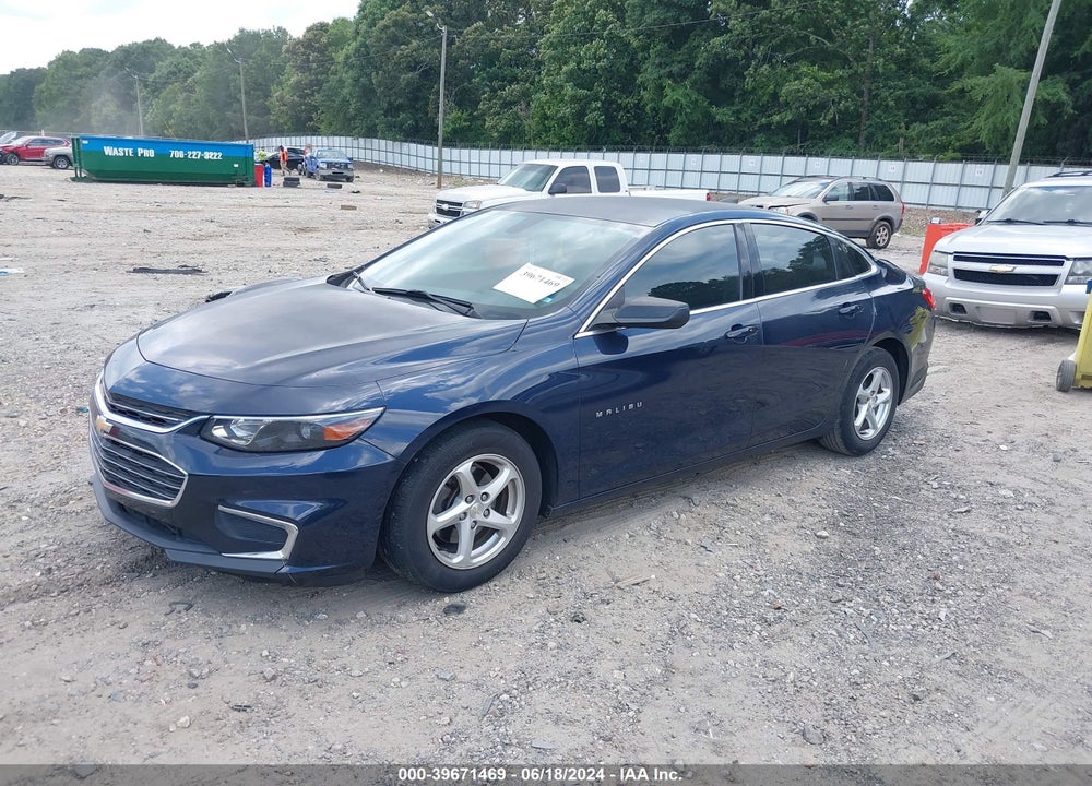 2017 CHEVROLET MALIBU LS VIN: 1G1ZB5ST1HF267493