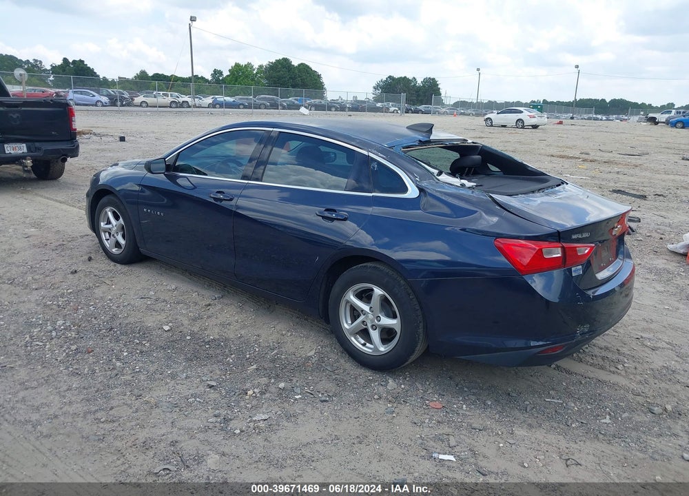 2017 CHEVROLET MALIBU LS VIN: 1G1ZB5ST1HF267493