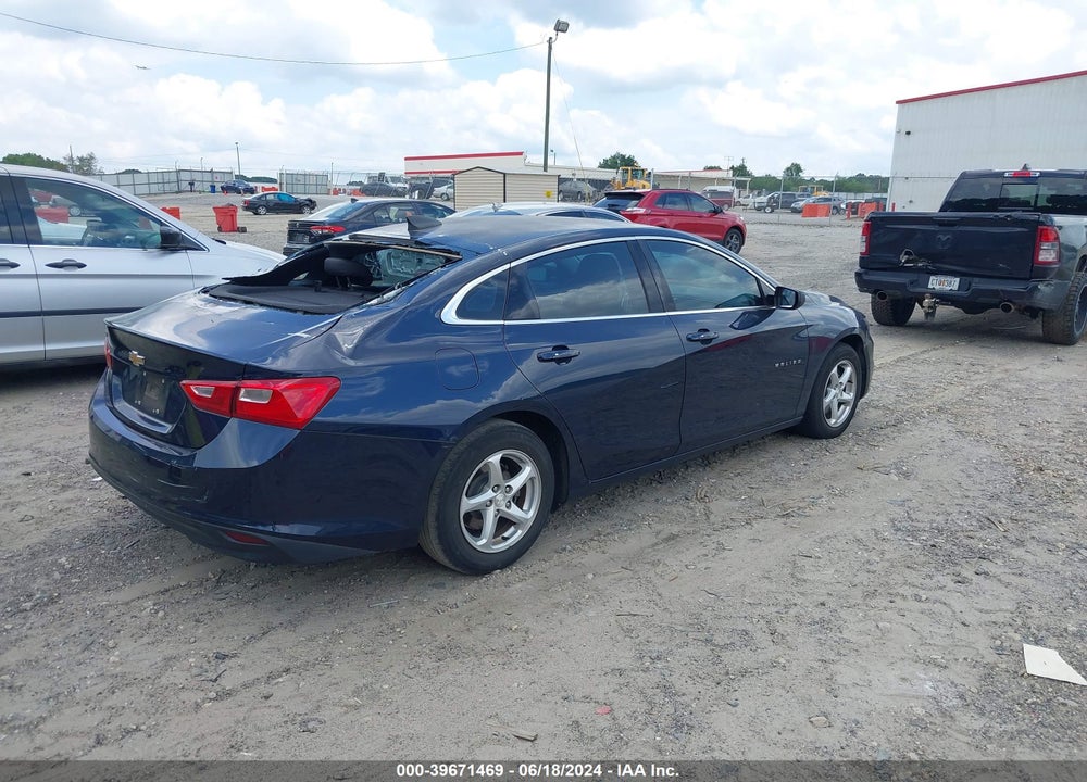 2017 CHEVROLET MALIBU LS VIN: 1G1ZB5ST1HF267493