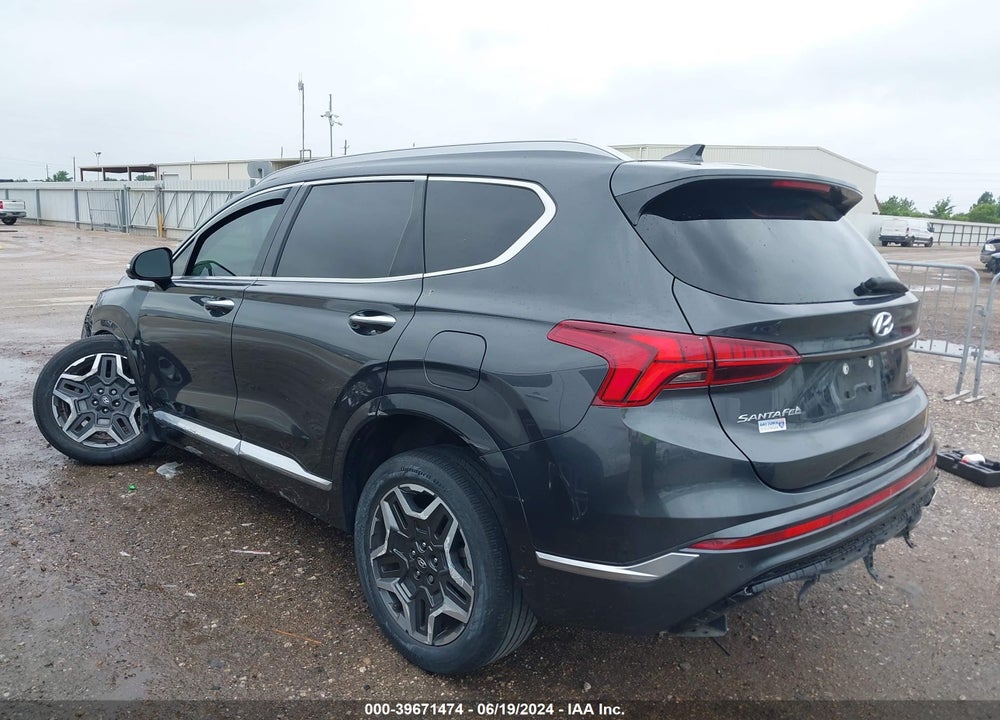 2021 HYUNDAI SANTA FE CALLIGRAPHY VIN: 5NMS5DAL0MH313789