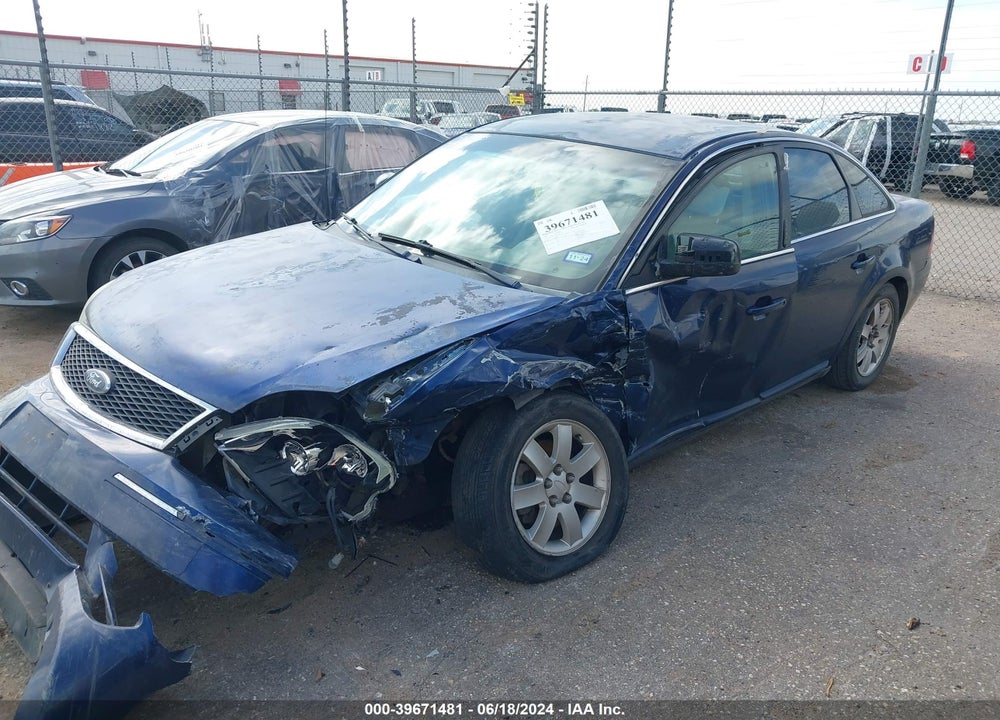 2006 FORD FIVE HUNDRED SE VIN: 1FAHP23186G184169