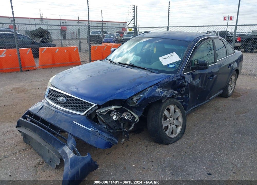 2006 FORD FIVE HUNDRED SE VIN: 1FAHP23186G184169
