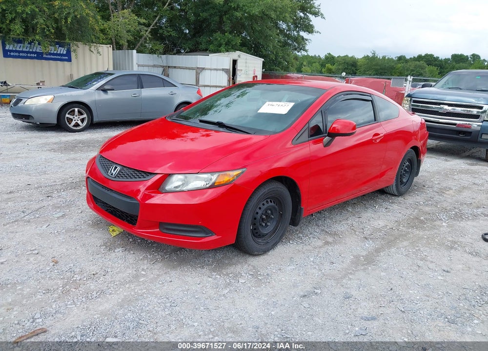 2012 HONDA CIVIC LX VIN: 2HGFG3B50CH561980