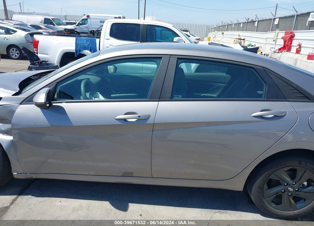2023 HYUNDAI ELANTRA HYBRID BLUE VIN: KMHLM4AJ9PU048773
