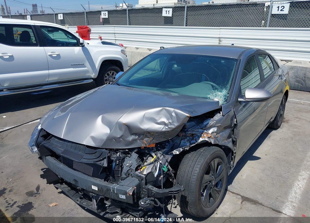 2023 HYUNDAI ELANTRA HYBRID BLUE VIN: KMHLM4AJ9PU048773