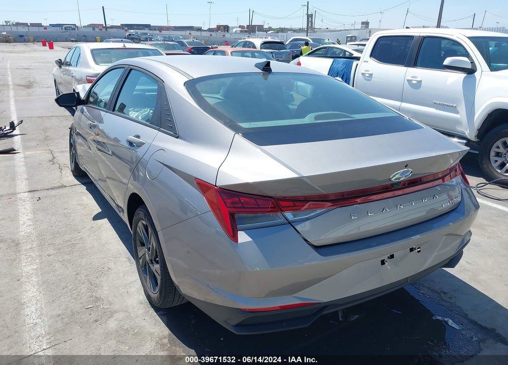 2023 HYUNDAI ELANTRA HYBRID BLUE VIN: KMHLM4AJ9PU048773