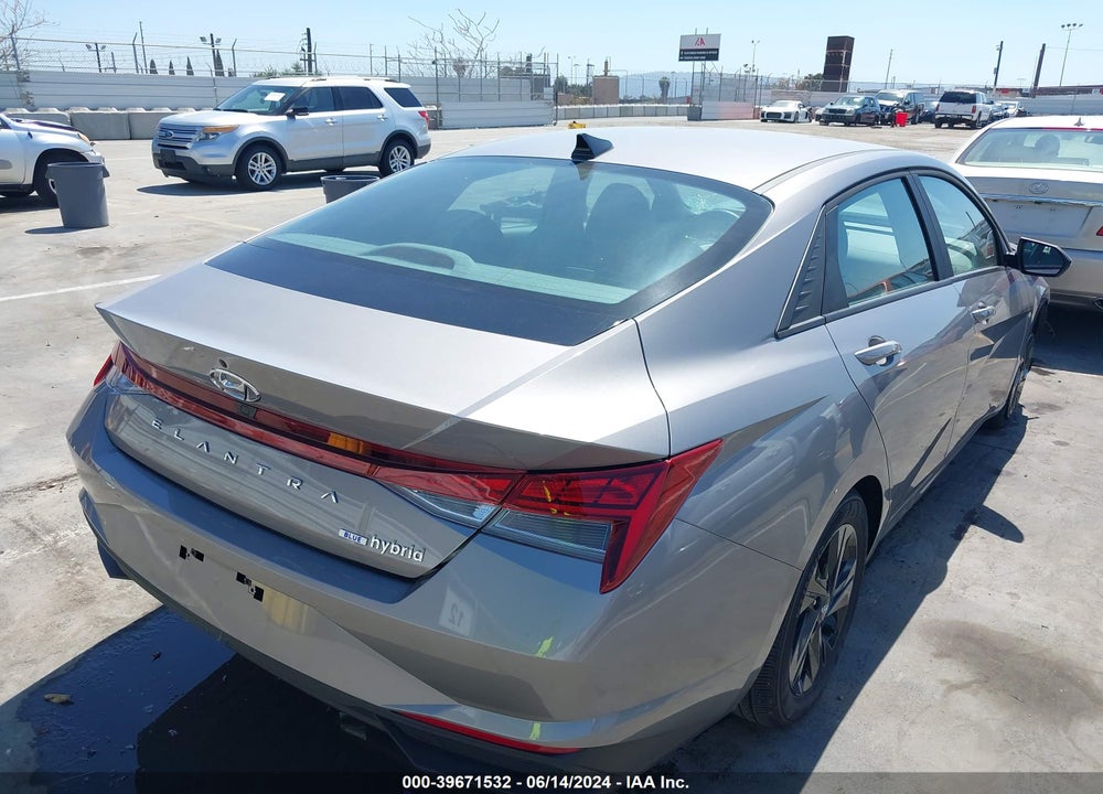 2023 HYUNDAI ELANTRA HYBRID BLUE VIN: KMHLM4AJ9PU048773