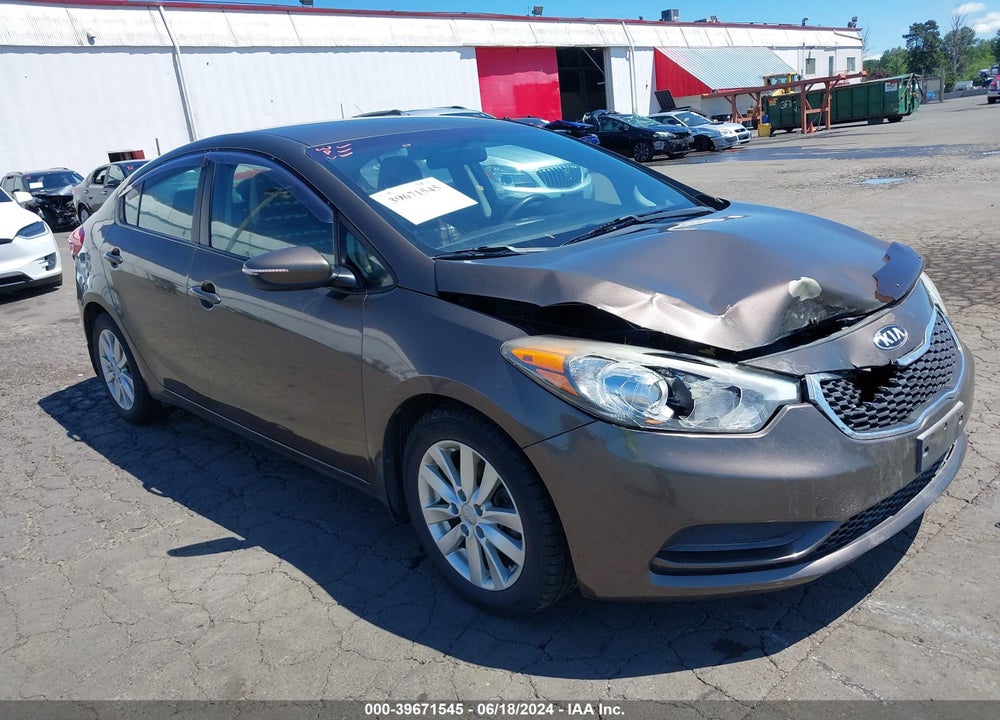 2015 KIA FORTE LX VIN: KNAFX4A66F5289975