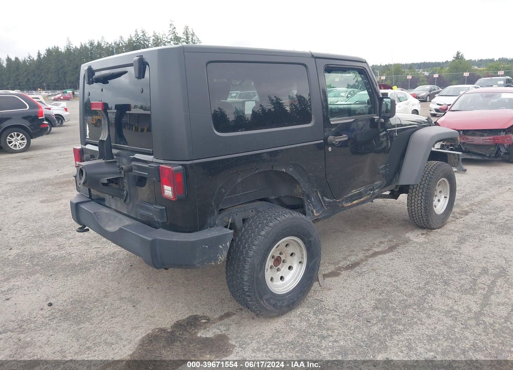 2010 JEEP WRANGLER SPORT VIN: 1J4AA2D16AL126194