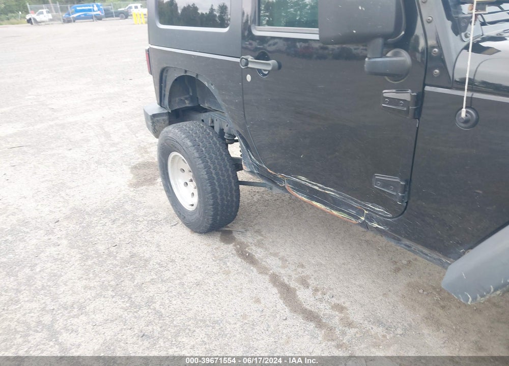 2010 JEEP WRANGLER SPORT VIN: 1J4AA2D16AL126194