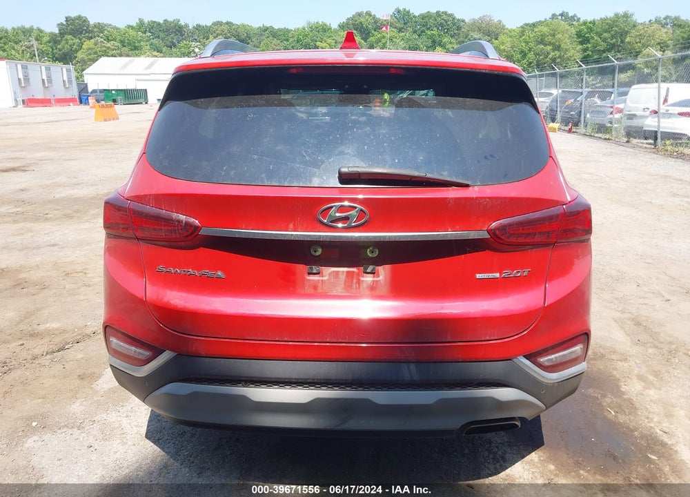 2019 HYUNDAI SANTA FE LIMITED 2.0T VIN: 5NMS5CAA3KH067391